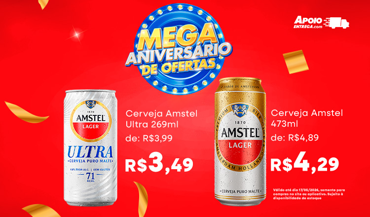 Cerveja Amstel 17/05